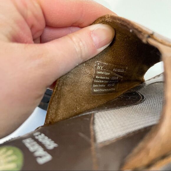 Vintage 90s Earth Shoe Slip On Sandals Size 6 - Picture 8 of 8